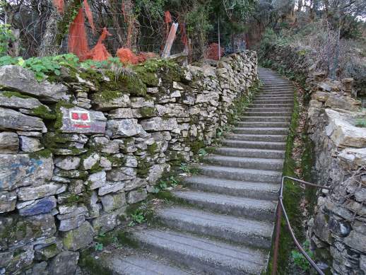 Scalinata Camogli San Rocco