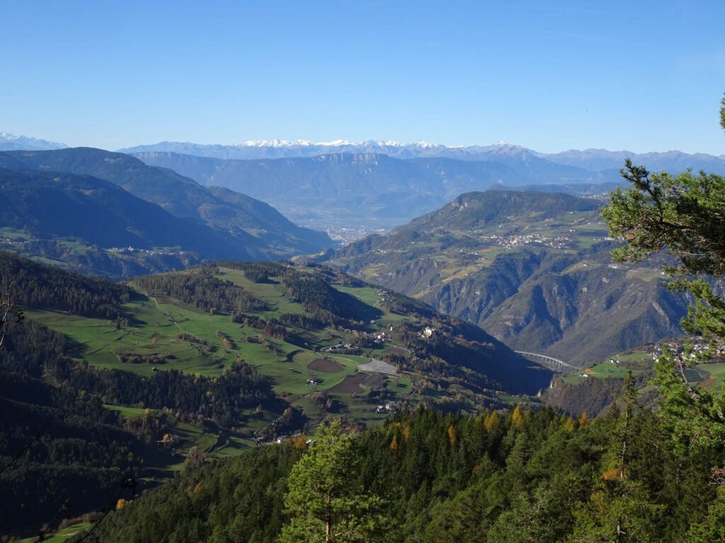 Vista verso Bolzano