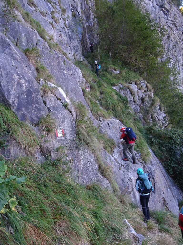 sentiero attrezzato 196 Alpi Apuane